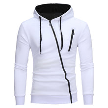 Load image into Gallery viewer, CYSINCOS Autumn Fashion Casual Solid Hoodies Men/women Polluver Sweatshirt Men Hooded Hoodie Pullover Zipper Blouse  Plus Size