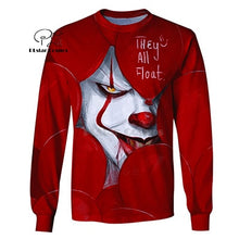 Load image into Gallery viewer, PLstar Cosmos horror movies IT CHAPTER 2 red devil Halloween 3d hoodies/shirt/Sweatshirt Winter autumn funny Harajuku streetwear