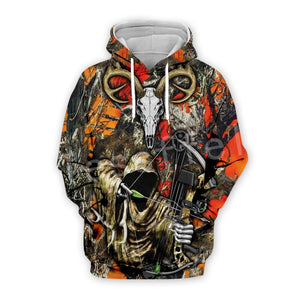 Tessffel Hunter Animal Camo Fashion Tracksuit 3D Print Hoodie/Sweatshirt/Jacket/shirts Mens Womens colorful casual Harajuku s-12