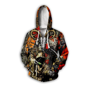 Tessffel Hunter Animal Camo Fashion Tracksuit 3D Print Hoodie/Sweatshirt/Jacket/shirts Mens Womens colorful casual Harajuku s-12