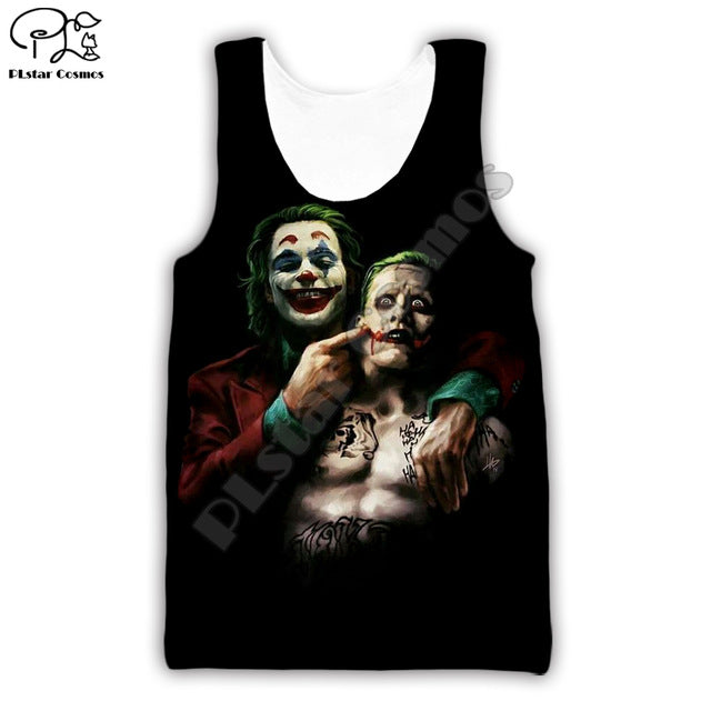 PLstar Cosmos New Movie Joker Joaquin Phoenix Colorful Harajuku Tracksuit 3D Print Hoodie/Sweatshirt/Jacket/shirts Men Women s-5