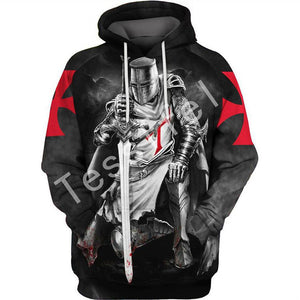 Tessffel cavalier Knight New Fashion Harajuku casual 3D Printed Hoodie/Sweatshirt/Jacket/shirts Mens Womens hiphop funny style-1