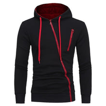 Load image into Gallery viewer, CYSINCOS Autumn Fashion Casual Solid Hoodies Men/women Polluver Sweatshirt Men Hooded Hoodie Pullover Zipper Blouse  Plus Size