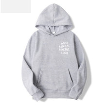 Load image into Gallery viewer, Men's Long Sleeve Letter Print Hoodie Fashion Men's Social Club Pullover Windproof Hooded Warm Winter Hoodie