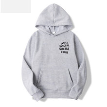 Load image into Gallery viewer, Men's Long Sleeve Letter Print Hoodie Fashion Men's Social Club Pullover Windproof Hooded Warm Winter Hoodie