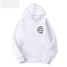 Load image into Gallery viewer, Men's Long Sleeve Letter Print Hoodie Fashion Men's Social Club Pullover Windproof Hooded Warm Winter Hoodie