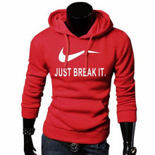 Load image into Gallery viewer, Autumn Winter New Arrival High 2019 Men Women Long-sleeved hooded JUST BREAK IT Hip-Hop Print Hoodies Sweatshirts for man lady