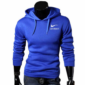 Autumn Winter New Arrival High 2019 Men Women Long-sleeved hooded JUST BREAK IT Hip-Hop Print Hoodies Sweatshirts for man lady