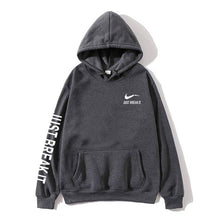 Load image into Gallery viewer, Autumn Winter New Arrival High 2019 Men Women Long-sleeved hooded JUST BREAK IT Hip-Hop Print Hoodies Sweatshirts for man lady