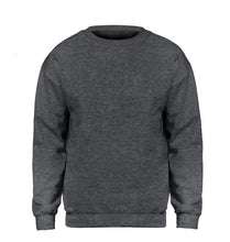 Load image into Gallery viewer, Solid color Sweatshirt Men Hoodie Crewneck Sweatshirts Winter Autumn Fleece Hoody Casual Gray Blue Red Black White Streetwear